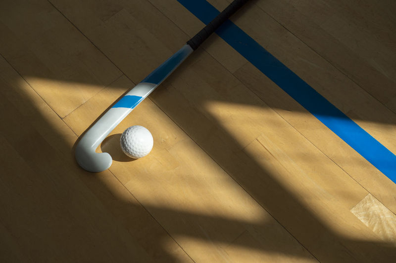 High angle view of basketball hoop