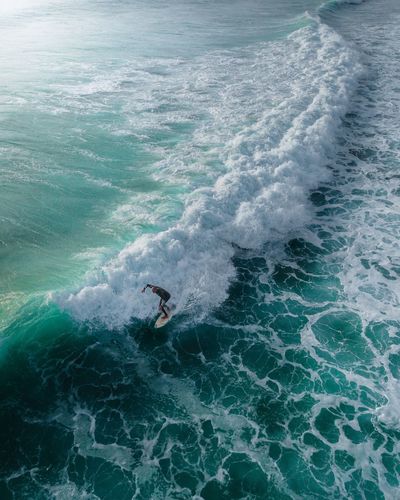 Surf Sport Water Sea Real People One Person Motion Aquatic Sport My Best Photo My Best Photo