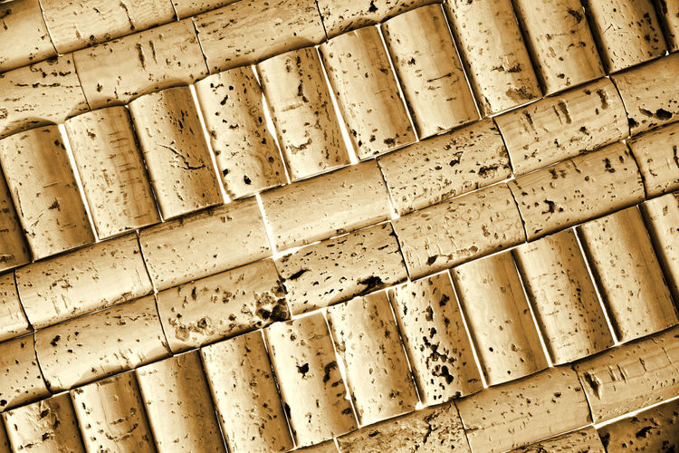 Full frame shot of corks