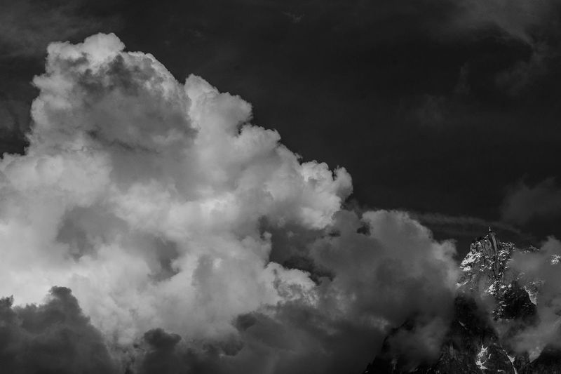 Low angle view of clouds in sky