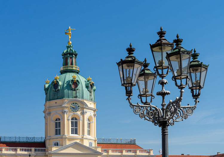 Charlottenburg palace against clear blue sky