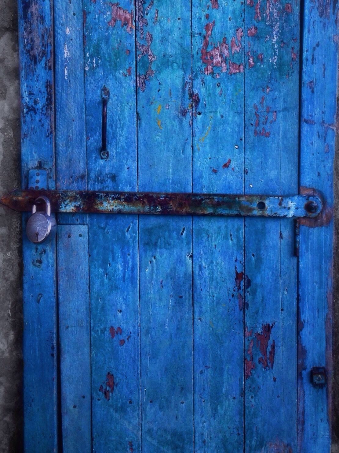 door, wood - material, full frame, weathered, wooden, closed, backgrounds, metal, old, safety, protection, security, blue, rusty, close-up, wood, built structure, textured, lock, deterioration