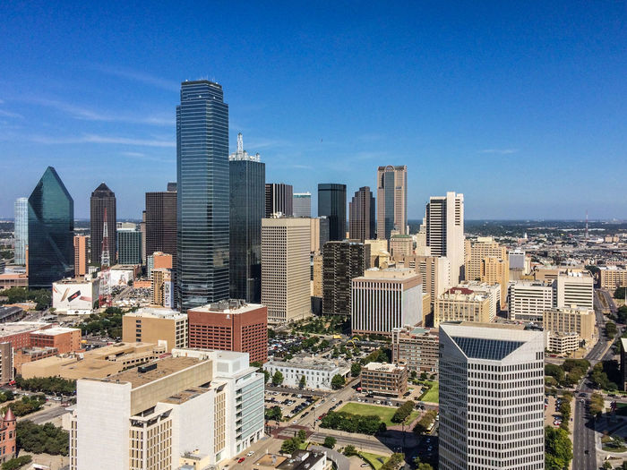 Dallas skyline, texas