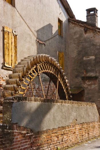 View of old building