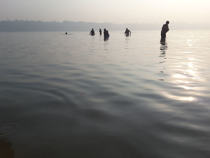 People on beach