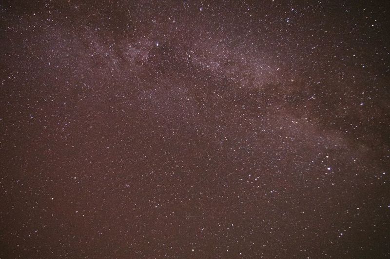 Low angle view of star field against star field