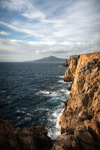 Cliffs of cala domestica