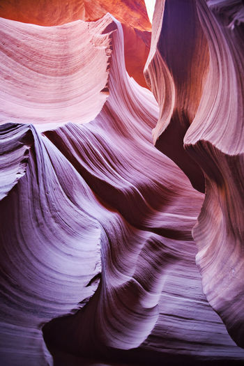 Full frame shot of canyons at desert