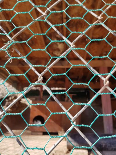 Full frame shot of chainlink fence