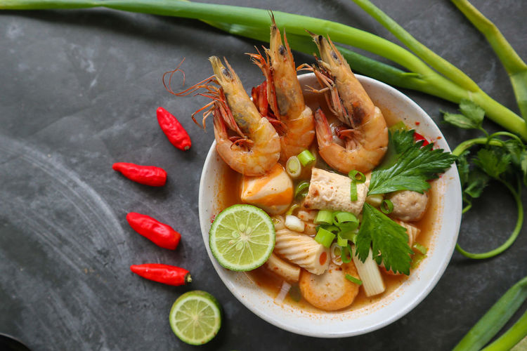 Tom yam soup