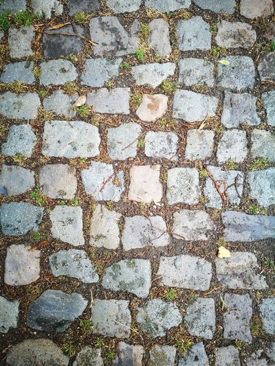 Full frame shot of paving stone