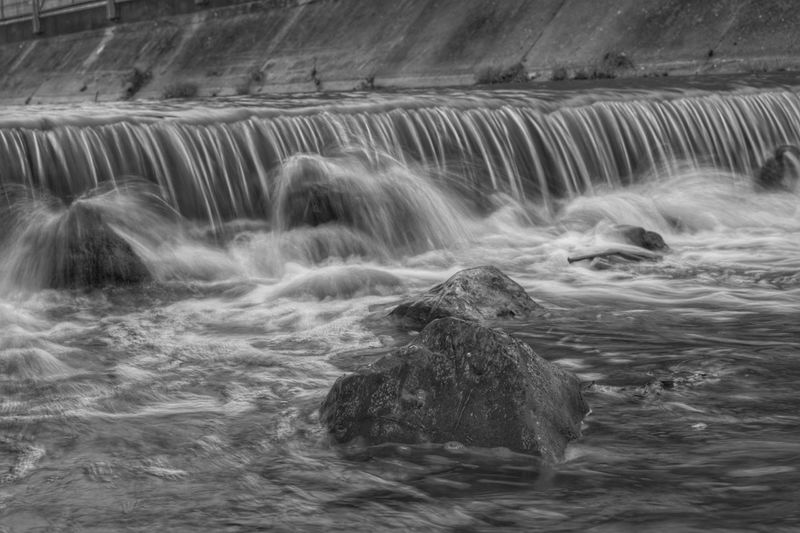 View of waterfall