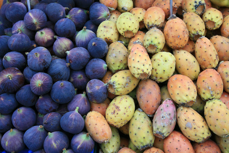 Full frame shot of blueberries