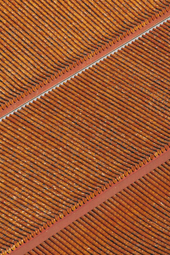 Full frame shot of building roof