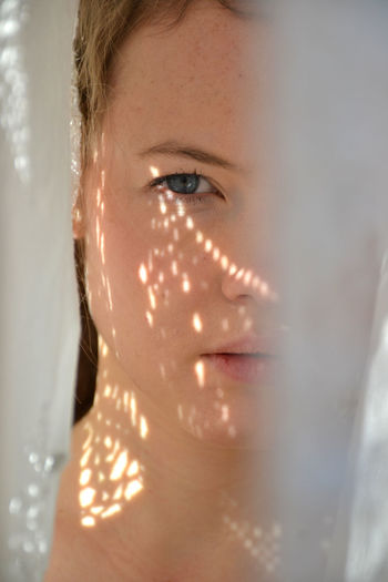 Power of sun. Berlin Blue Eyes Creative Light and Shadow Nikon Textured The Week on EyeEm Close-up Creative Day Germany Headshot Human Body Part Human Face Indoors Lifestyles Light And Shadow One Person Pattern People Real People Shadow Sun Women Young Adult Visual Creativity Focus On The Story This Is My Skin The Portraitist - 2018 EyeEm Awards This Is Natural Beauty Capture Tomorrow International Women's Day 2019