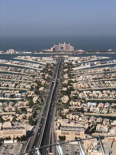 The palm view, the palm tower, palm jumeirah dubai
