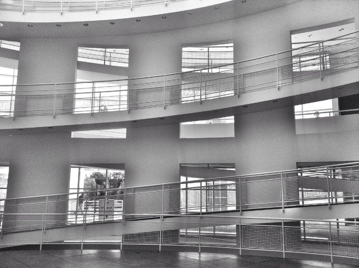 Low angle view of modern building
