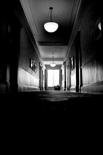 Illuminated corridor