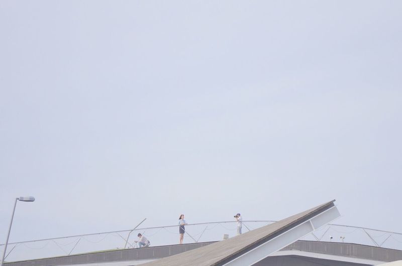Low angle view of built structure