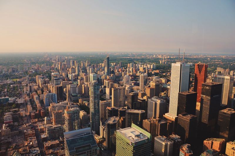 Skyscrapers in city