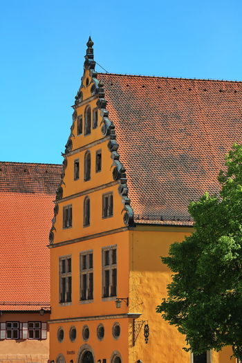 Bäuerlinsturm in dinkelsbühl is a city in bavaria, germany, with many historical attractions