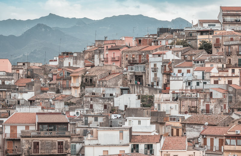 View of buildings in city