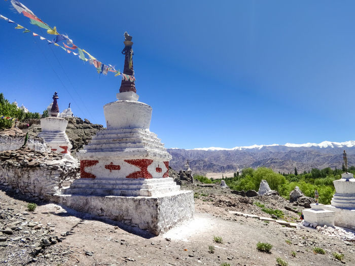 Diskit monastery in nubra valley india