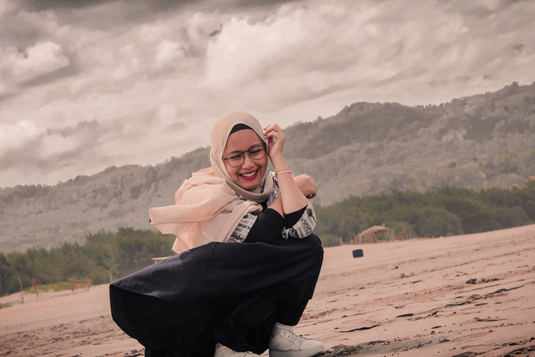 Photograph of the hijab model