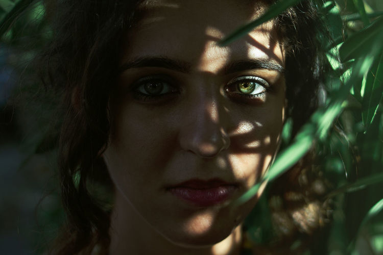 Headshot Portrait Looking At Camera One Woman Only One Person Close-up People Human Body Part Young Adult Only Women Outdoors Human Eye Young Love Young Photographer Youth Photographer Young Women Youth Youth Culture Connection Togetherness Beautiful Girl Beautiful People Beauty Girl Shadow And Light Shadowplay EyeEmNewHere Long Goodbye The Portraitist - 2017 EyeEm Awards