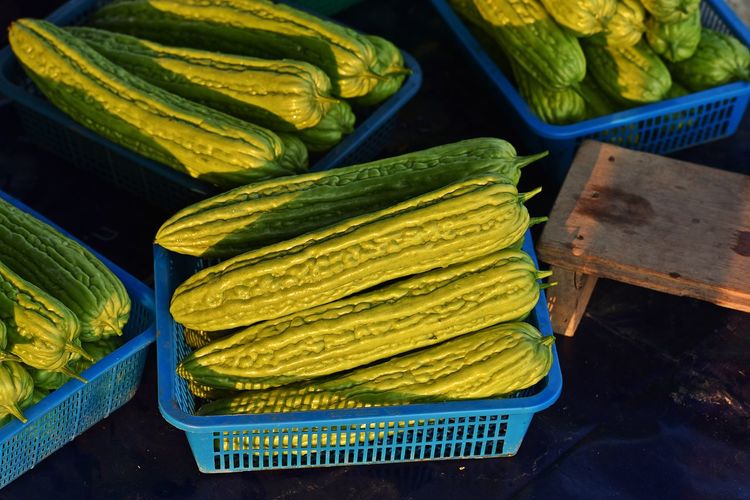 Bitter gourd, from farm to market