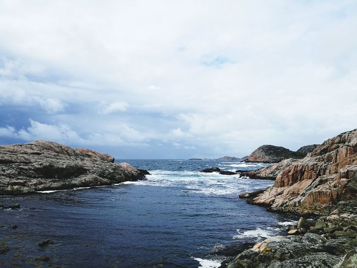 Scenic view of sea and sky