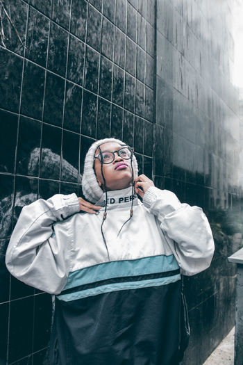 Phone camera challenge Africa Fresh On Eyeem Teenager Fashion Standing EyeEm Best Shots Abstract Beautiful PhonePhotography Streetphotography EyeEm Cold Temperature Human Body Part Winter Human Arm Young Adult Adult People Outdoors