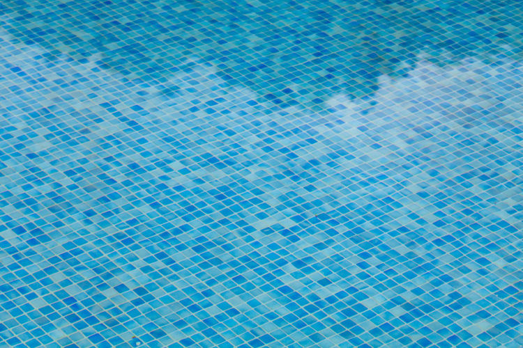 Full frame of swimming pool