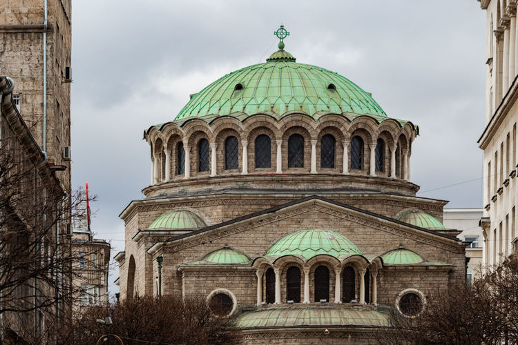 Facade of a orthodox christian church