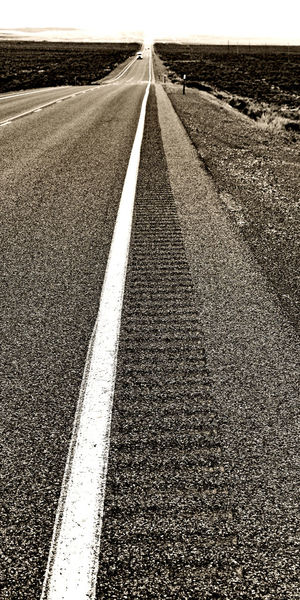 Surface level of road