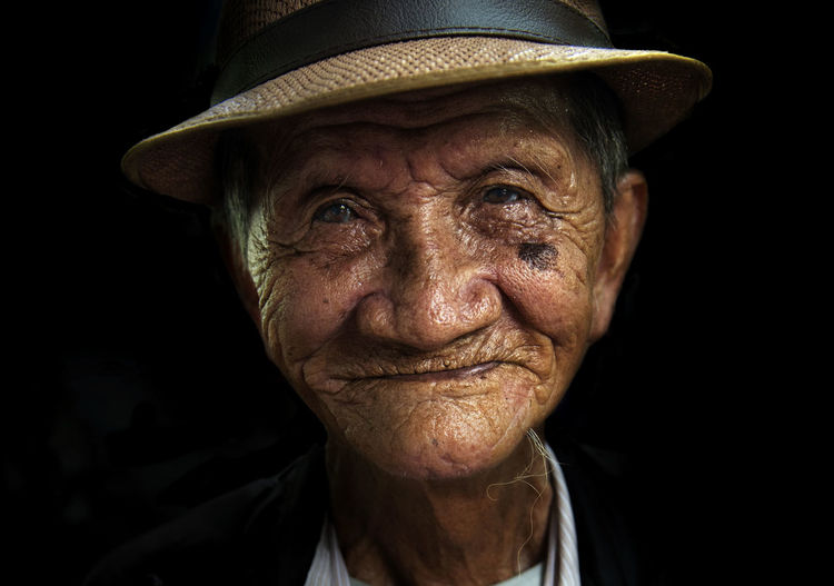 A man with hat 