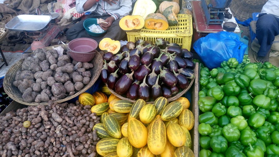 Vegetable for sale at market