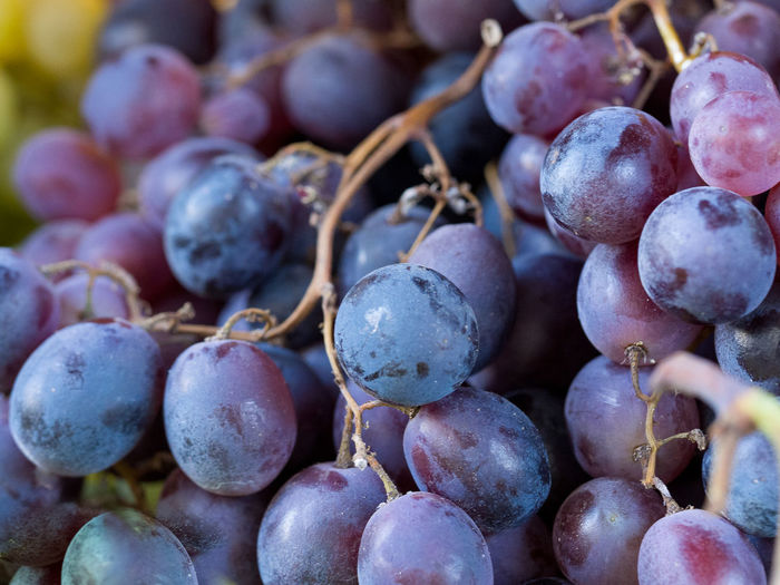 Full frame shot of grapes