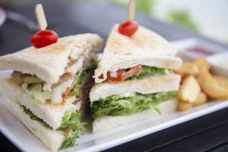 Close-up of food