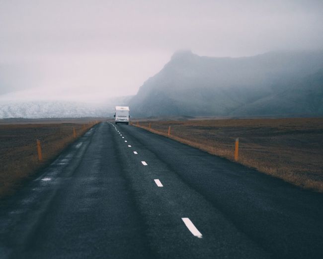 Highway against sky
