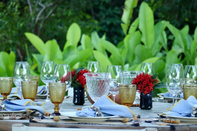 View of vegetables on table