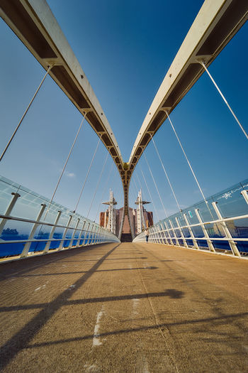 View of the bridge against sky
