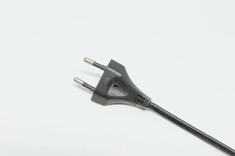 High angle view of metallic structure against white background