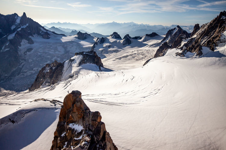 Mont blanc look out point, france. 