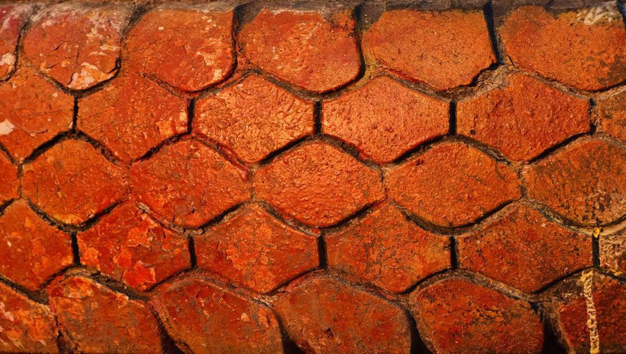 Detail shot of tire