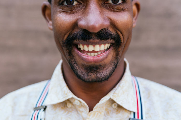 Portrait of a smiling young man