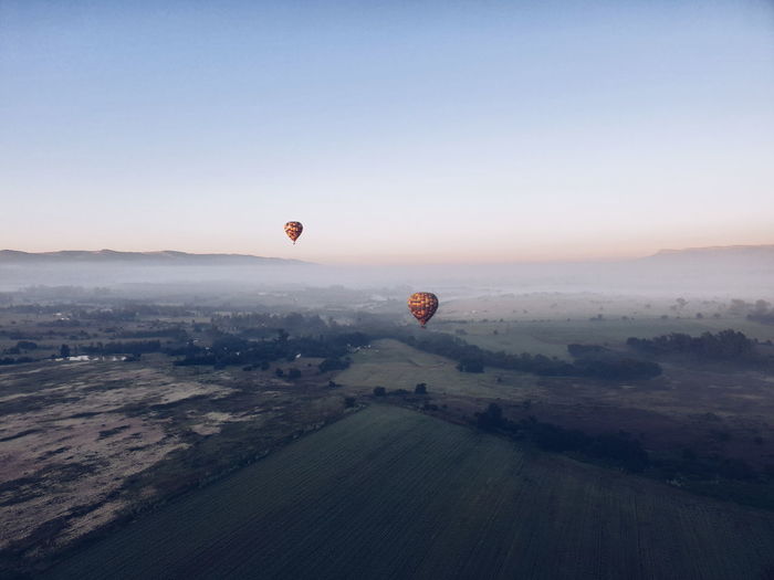 Cradle of human kind hot-air balloon trip