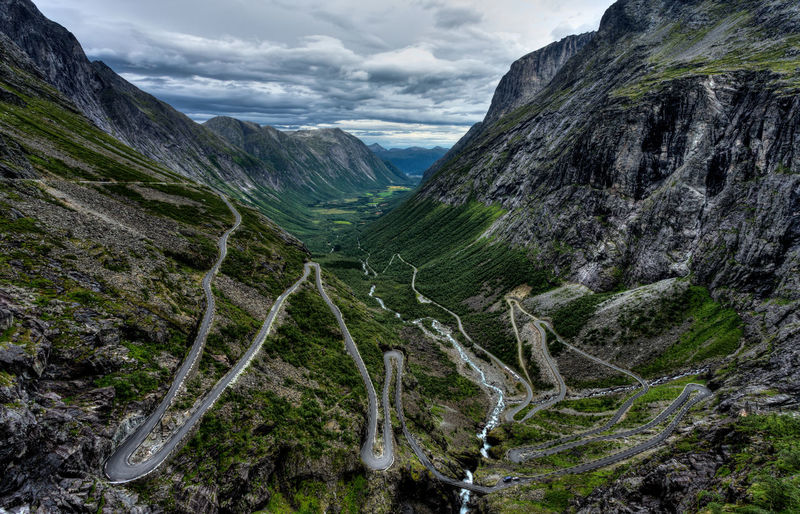 Landscape of norway, trollstigen.