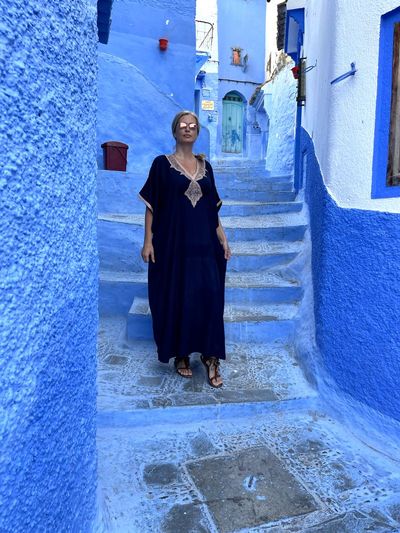 blue
