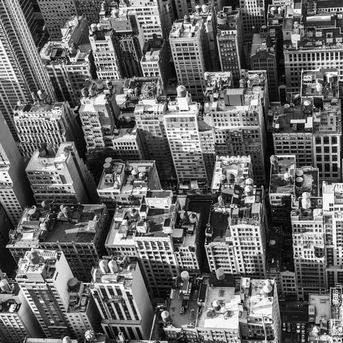 Full frame shot of city